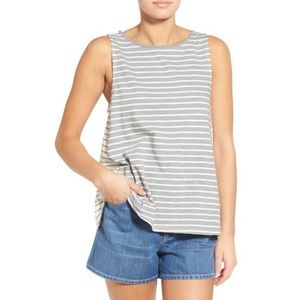 Madewell striped tank